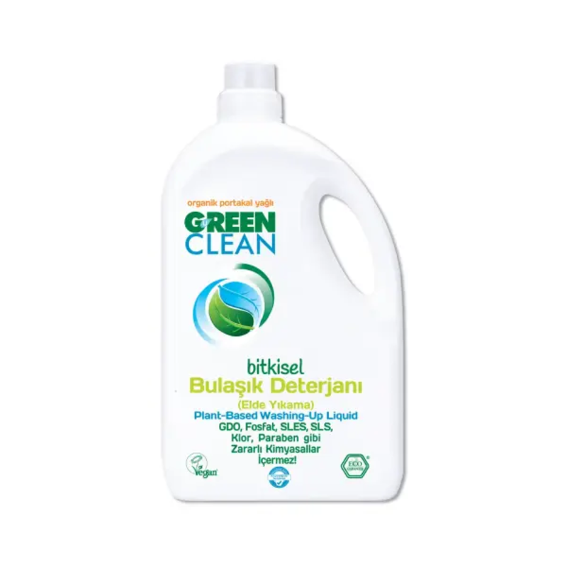 U Green Clean Bitkisel Bulaşık Deterjanı 2,75 LT