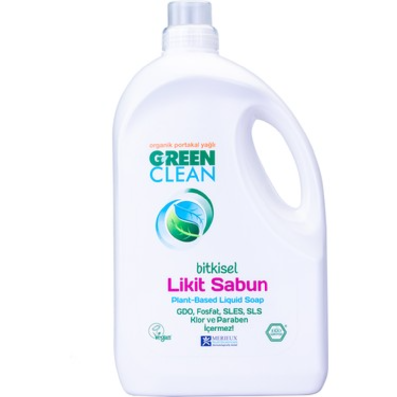 U Green Clean Bitkisel Likit Sabun 2,75 LT