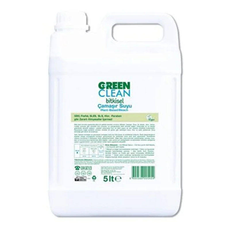 U Green Clean Bitkisel Çamaşır Suyu 5LT