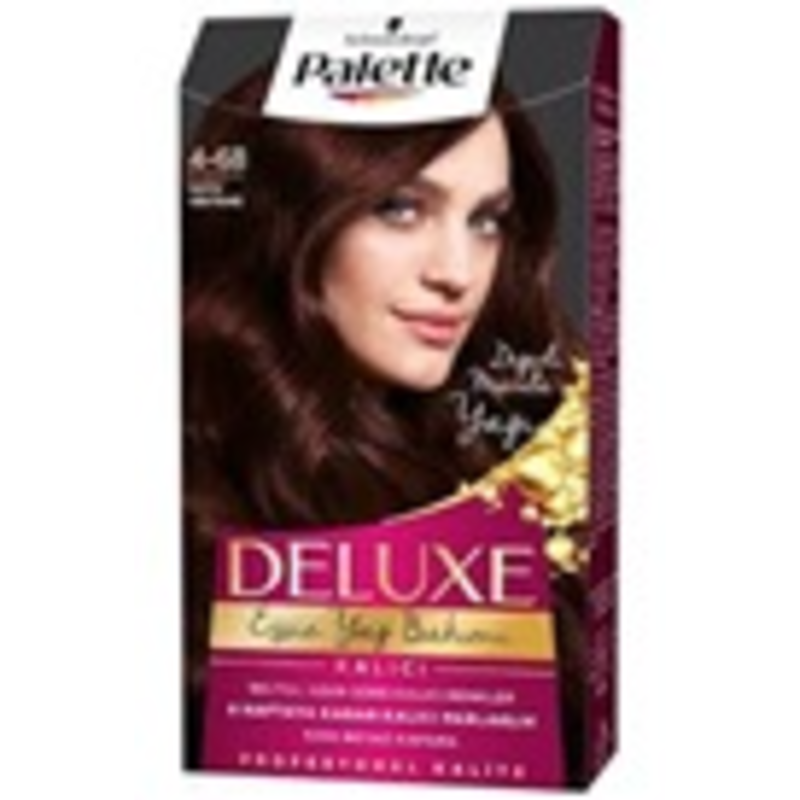 Deluxe Saç Boyası 4-68 Koyu Kestane — PALETTE DELÜX