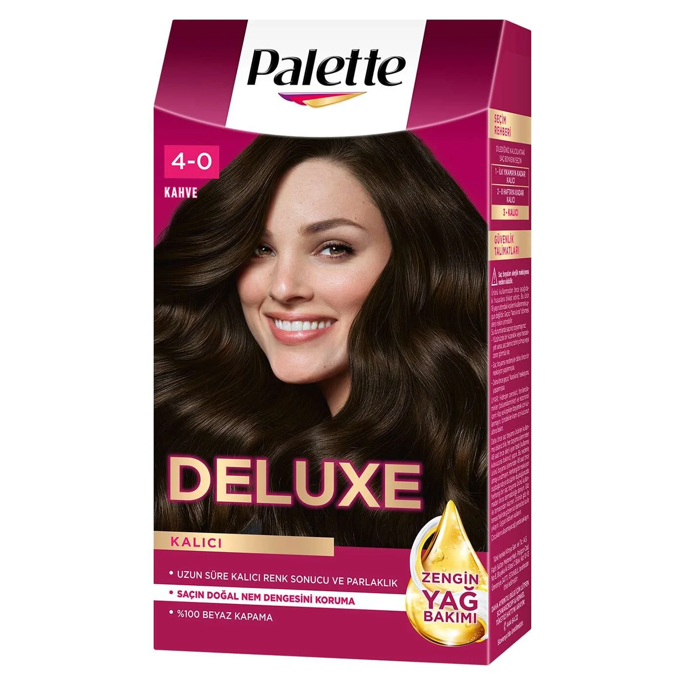 Palette Deluxe Boyası 4-0 Kahve — PALETTE DELÜX
