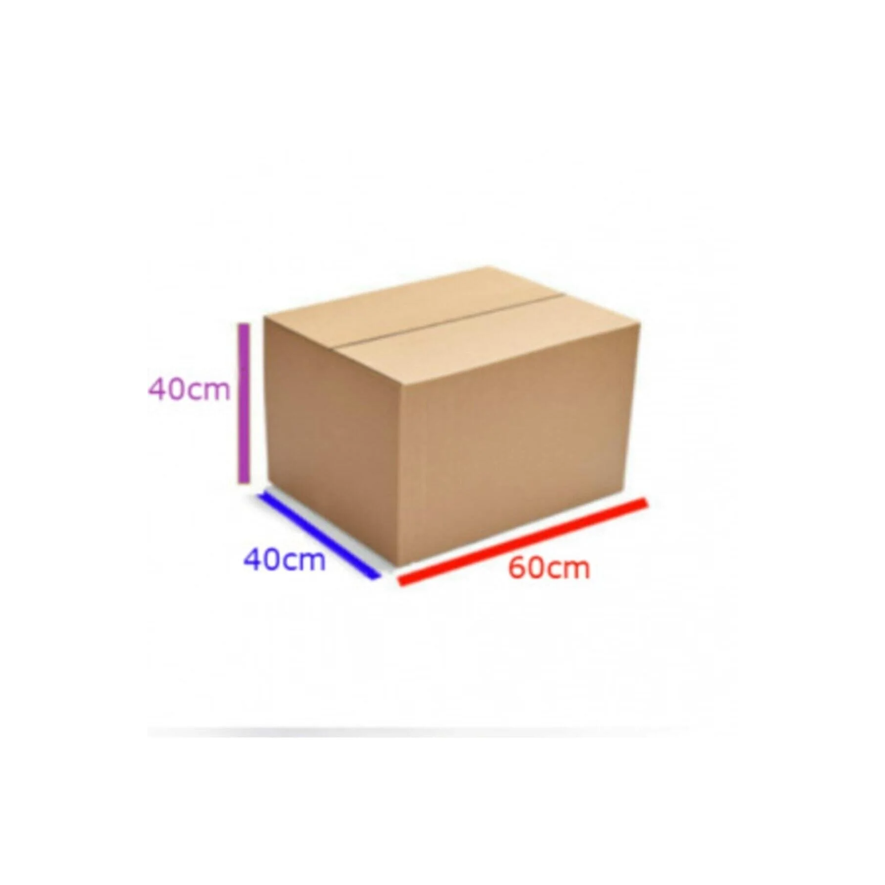 60*40*40 Adet Çift Oluklu Koli